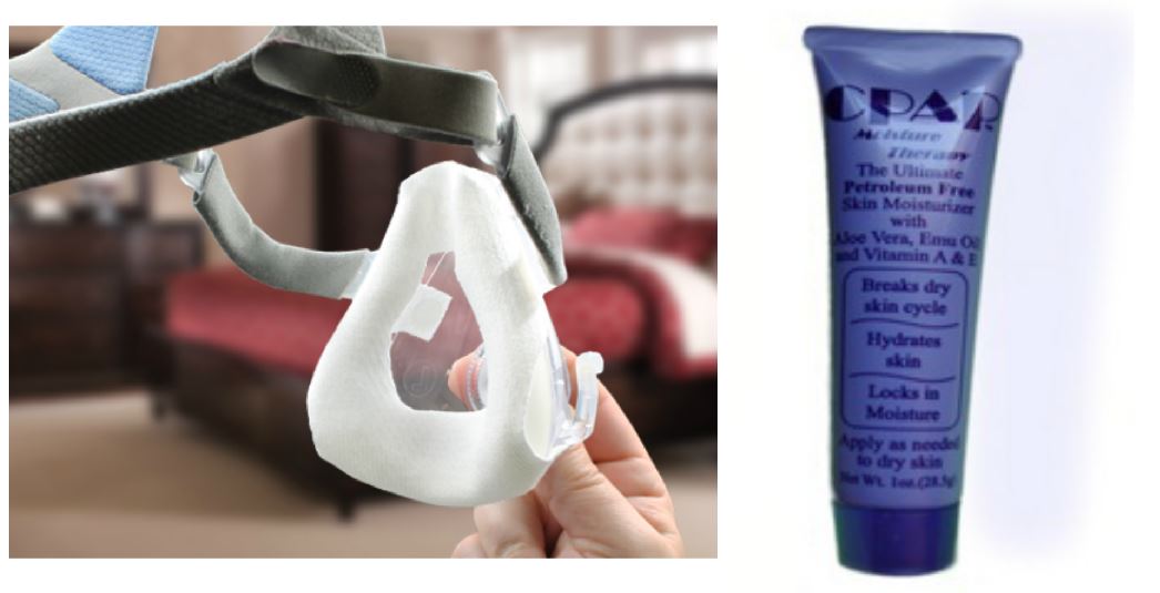 CPAP Mask Liner + Moisture Cream